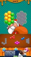 Santa Hexagon Block Puzzle screenshot 2