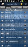 NewsIndia-all Newspapers India Affiche