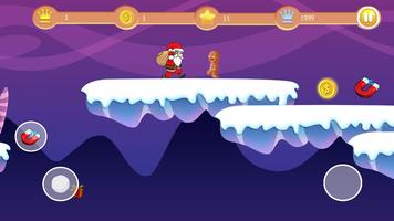 Santa Runner Game Affiche