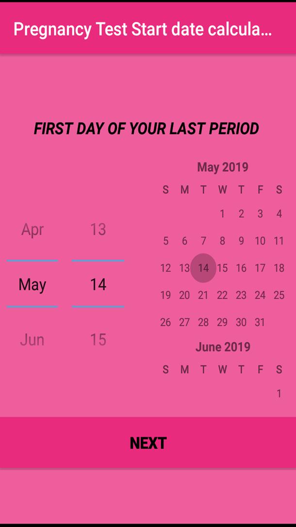 Pregnancy test Start Date calculator for Android - APK Download Pregnancy test Start Date calculator for Android - APK Download