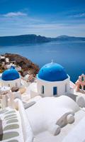 Santorini Wallpaper poster