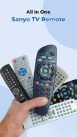 Remote for Sanyo TV Cartaz