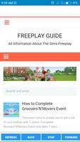 The Sims Freeplay Guide poster