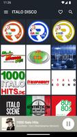ITALO DISCO–Italienische Musik Plakat