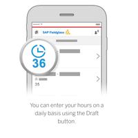 SAP Fieldglass Time Entry imagem de tela 2