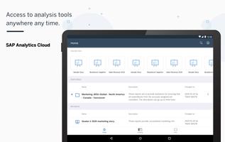 SAP Analytics Cloud capture d'écran 3