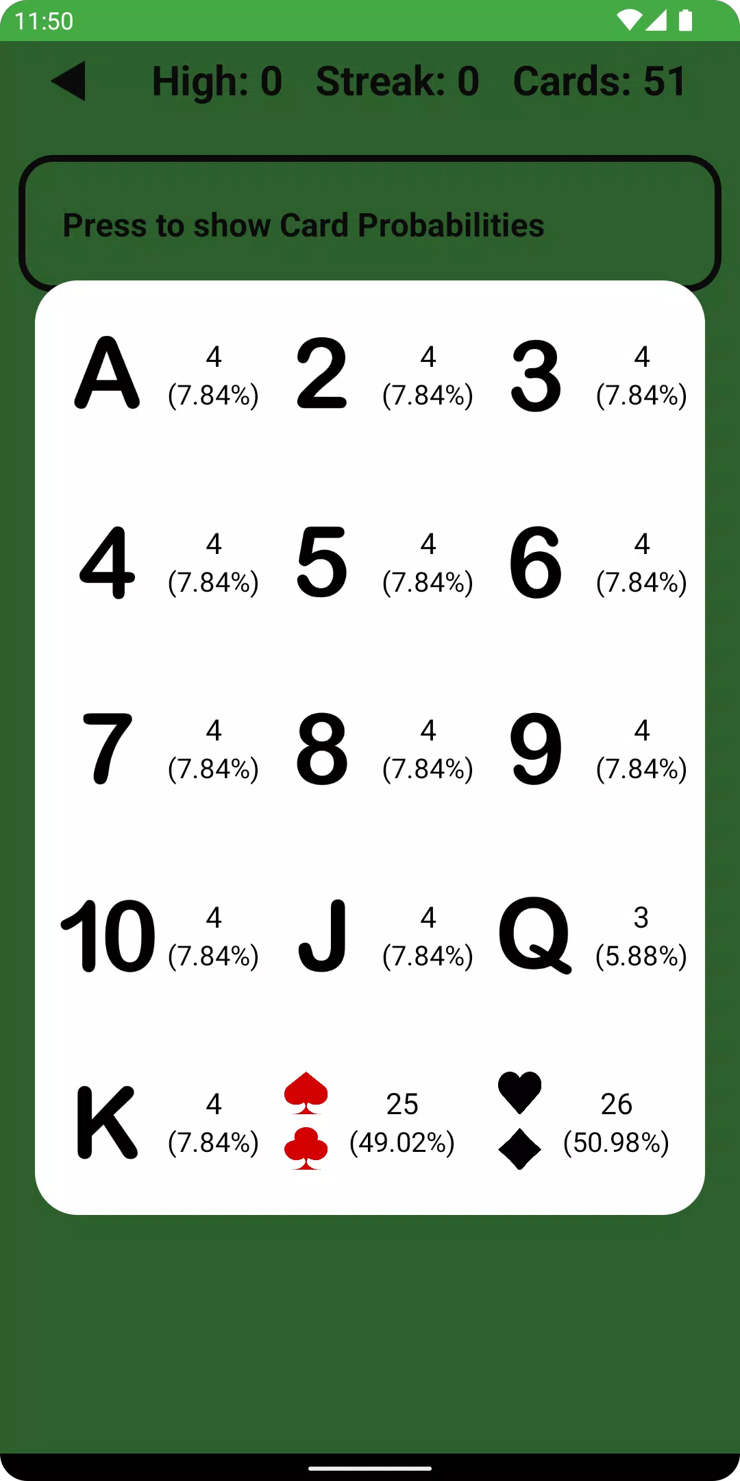 Next Card? Next Card?