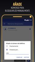 Bloqueador De Llamadas captura de pantalla 2