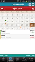 Bill Reminder Expense Tracker screenshot 2