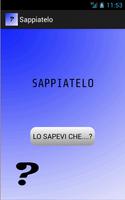 Sappiatelo 海报