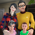 Virtual Father Life Simulator - Famille heureuse icône