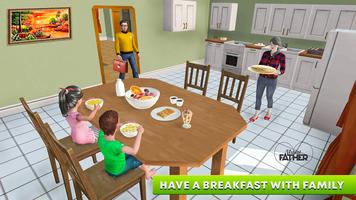 Virtual Father Life Simulator - Happy Family games poster