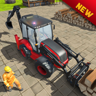 Excavator Tractor Simulator icône