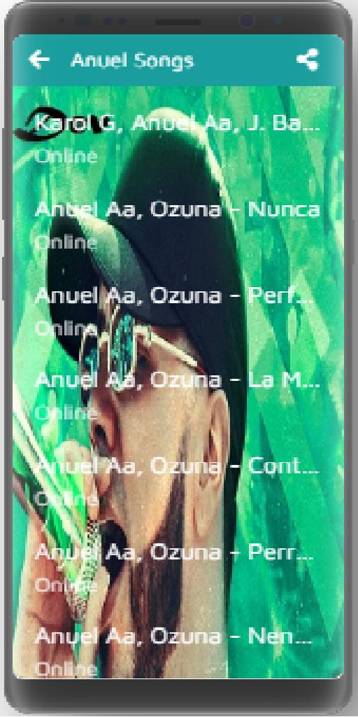 Descarga de APK de Anuel aa (NARCOS) mp3 2021 para Android