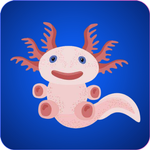 Cute Axolotl Wallpaper icon
