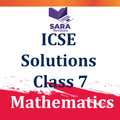 ICSE Solutions Maths Class 7