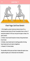 Chair yoga for seniors screenshot 3