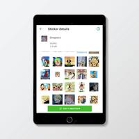 Anime Sticker captura de pantalla 3