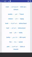 learn Arabic words تصوير الشاشة 2