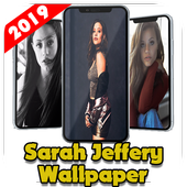 Sarah Jeffery Fond d&#39;écran icon
