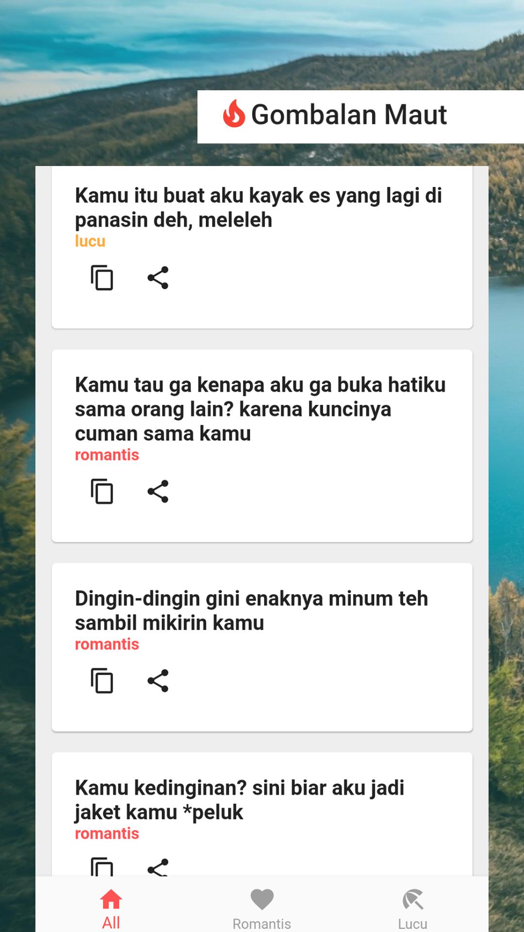 ดาวน์โหลด Gombalan Maut APK สำหรับ Android