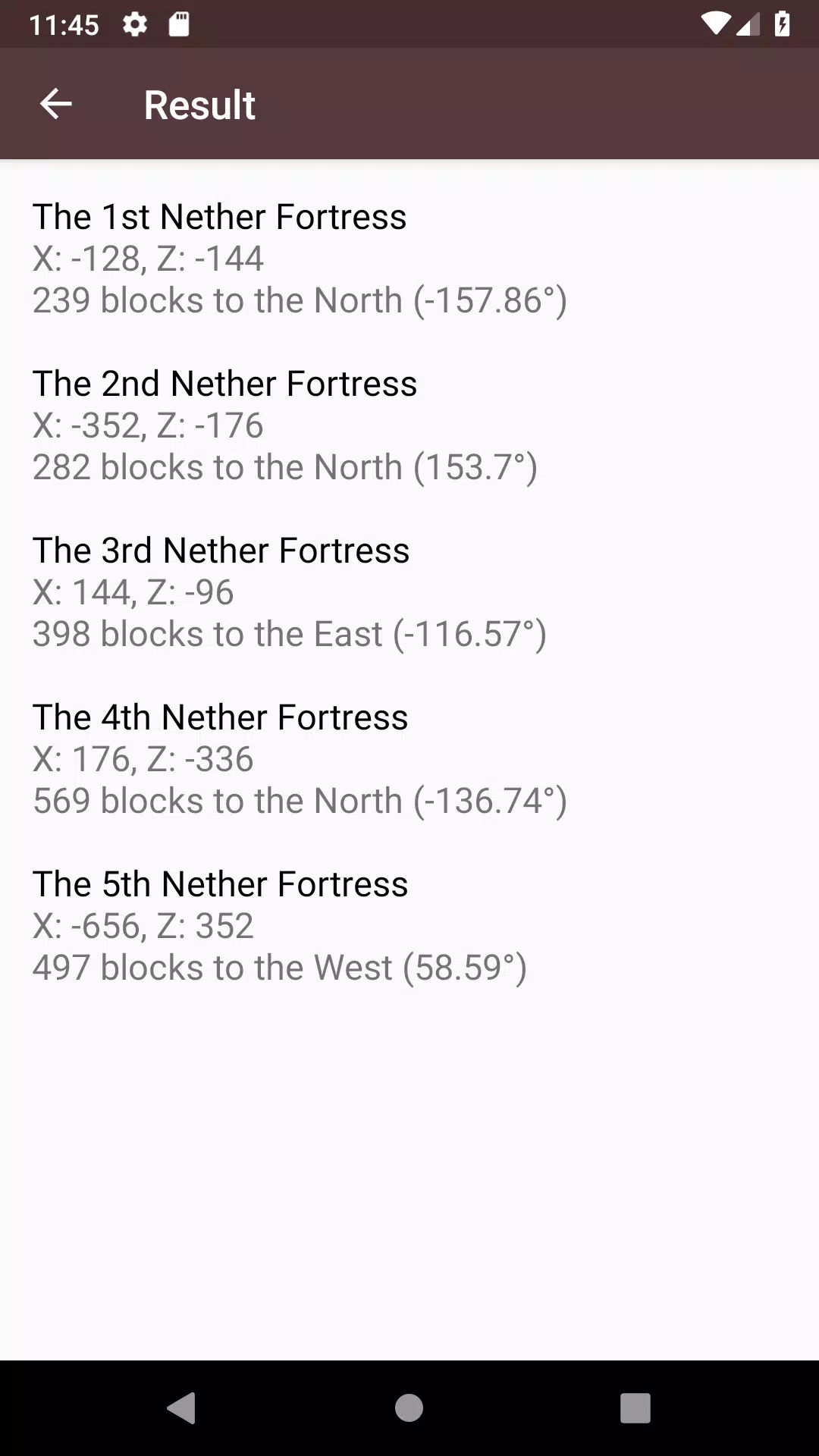 Fortress Finder