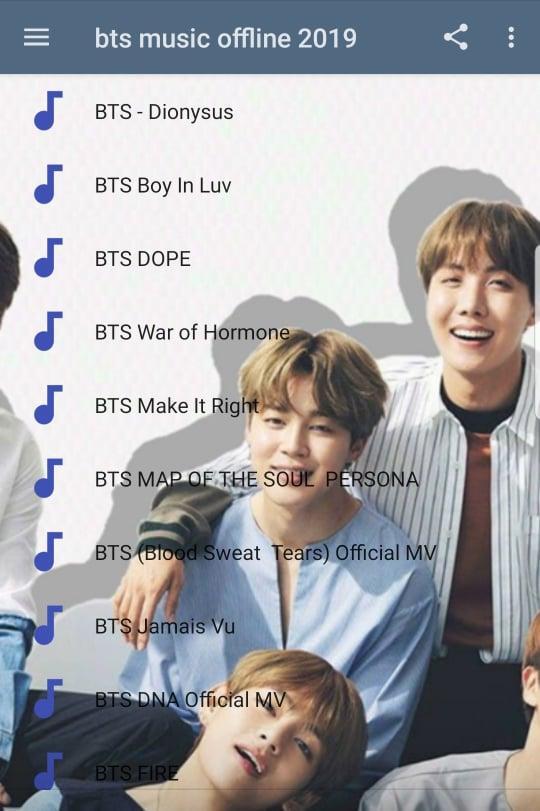 Lagu Bts Offline Mp3 For Android Apk Download