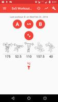 5x5 Workout Logger Screenshot 3
