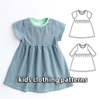 kids clothing patterns icon