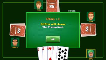 Card Game Coat : Court Piece تصوير الشاشة 2