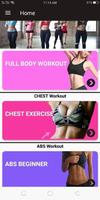 Women Fitness: Full Body Workout تصوير الشاشة 1