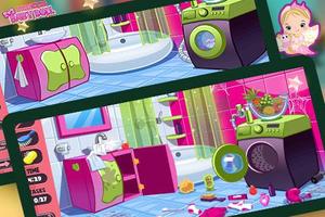 Princess baby Doll House Cleaning screenshot 1