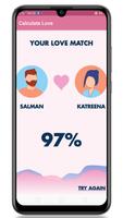 Real Love Calculator - (Test Your True Love 2021) ảnh chụp màn hình 2