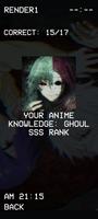 Anime Quiz: Tokyo Ghoul Affiche