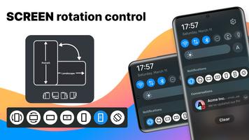 Screen Rotation Control plakat