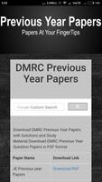 Question Papers for DMRC Poster