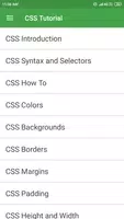 CSS and CSS3 Tutorials ảnh chụp màn hình 1