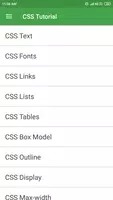 CSS and CSS3 Tutorials ảnh chụp màn hình 2