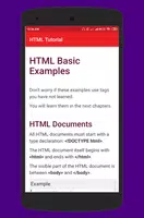 Learn HTML Tutorial ảnh chụp màn hình 4