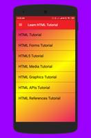 Learn HTML Tutorial poster