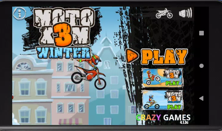 Moto X3M 4 Winter - Racing games 