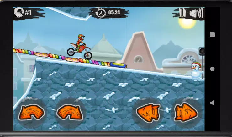 Jogo da Moto X3M Na Neve APK pour Android Télécharger