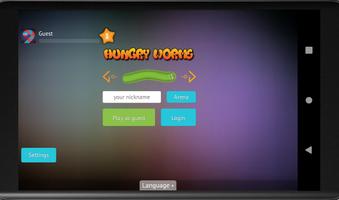 Hungry Worms- الديدان الجائعة скриншот 3