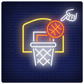 Neon Basket