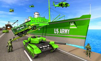 US Army Games: 3D Truck Games スクリーンショット 1