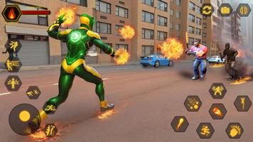 Fire Hero 3D - Superhero Games screenshot 2