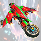 Light Bike Race Flying Stunts icon