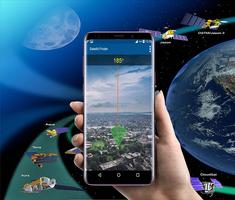 Satellite Finder compass poster