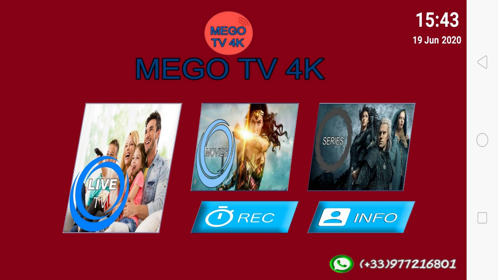 MEGO TV 4K for Android - APK Download