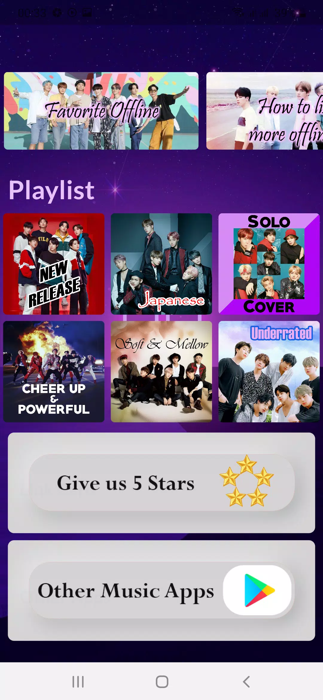 BTS Song Offline + Lyrics APK for Android Download